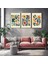 Matisse - Boho - Art Deco - Soyut - Doğa ( 3 Lü Çerçevesiz ) Poster - Afiş - Tablo KR2C00675/ 1