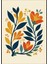 Matisse - Boho - Art Deco - Soyut - Doğa ( 3 Lü Çerçevesiz ) Poster - Afiş - Tablo KR2C00675/ 4