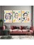 Matisse - Boho - Art Deco - Soyut - Doğa ( 3 Lü Çerçevesiz ) Poster - Afiş - Tablo KR2C00676/ 1