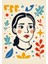 Matisse - Boho - Art Deco - Soyut - Doğa ( 3 Lü Çerçevesiz ) Poster - Afiş - Tablo KR2C00676/ 4