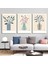 Matisse - Boho - Art Deco - Soyut - Doğa ( 3 Lü Çerçevesiz ) Poster - Afiş - Tablo KR2C00115/ 1