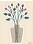 Matisse - Boho - Art Deco - Soyut - Doğa ( 3 Lü Çerçevesiz ) Poster - Afiş - Tablo KR2C00115/ 2