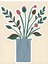 Matisse - Boho - Art Deco - Soyut - Doğa ( 3 Lü Çerçevesiz ) Poster - Afiş - Tablo KR2C00115/ 4