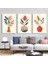 Matisse - Boho - Art Deco - Soyut - Doğa ( 3 Lü Çerçevesiz ) Poster - Afiş - Tablo KR2C00101/ 1