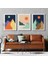 Matisse - Boho - Art Deco - Soyut - Doğa ( 3 Lü Çerçevesiz ) Poster - Afiş - Tablo KR2C00854/ 1