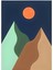 Matisse - Boho - Art Deco - Soyut - Doğa ( 3 Lü Çerçevesiz ) Poster - Afiş - Tablo KR2C00854/ 2