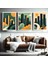 Matisse - Boho - Art Deco - Soyut - Doğa ( 3 Lü Çerçevesiz ) Poster - Afiş - Tablo KR2C00149/ 1
