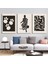 Matisse - Boho - Art Deco - Soyut - Doğa ( 3 Lü Çerçevesiz ) Poster - Afiş - Tablo KR2C00705/ 1
