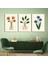 Matisse - Boho - Art Deco - Soyut - Doğa ( 3 Lü Çerçevesiz ) Poster - Afiş - Tablo KR2C00286/ 1