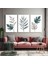 Matisse - Boho - Art Deco - Soyut - Doğa ( 3 Lü Çerçevesiz ) Poster - Afiş - Tablo KR2C00143/ 1