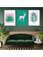 Matisse - Boho - Art Deco - Soyut - Doğa ( 3 Lü Çerçevesiz ) Poster - Afiş - Tablo KR2C00653/ 1