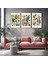 Matisse - Boho - Art Deco - Soyut - Doğa ( 3 Lü Çerçevesiz ) Poster - Afiş - Tablo KR2C00673/ 1