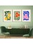 Matisse - Boho - Art Deco - Soyut - Doğa ( 3 Lü Çerçevesiz ) Poster - Afiş - Tablo KR2C00708/ 1