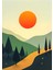 Matisse - Boho - Art Deco - Soyut - Doğa ( 3 Lü Çerçevesiz ) Poster - Afiş - Tablo KR2C00768/ 2