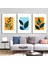 Matisse - Boho - Art Deco - Soyut - Doğa ( 3 Lü Çerçevesiz ) Poster - Afiş - Tablo KR2C00104/ 1