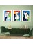 Matisse - Boho - Art Deco - Soyut - Doğa ( 3 Lü Çerçevesiz ) Poster - Afiş - Tablo KR2C00725/ 1