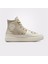 Chuck Taylor All Star Construct Leather Bej/siyah Sneaker 1