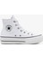 Chuck Taylor All Star Lift Hi Unisex Platform Beyaz Sneaker 1