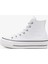 Chuck Taylor All Star Lift Hi Unisex Platform Beyaz Sneaker 3