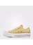 Chuck Taylor All Star Lift Platform Herringbone Stripe Kadın Sarı Sneaker 3
