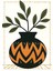 Matisse - Boho - Art Deco - Soyut - Doğa ( 3 Lü Çerçevesiz ) Poster - Afiş - Tablo KR2C00183/ 3