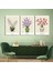 Matisse - Boho - Art Deco - Soyut - Doğa ( 3 Lü Çerçevesiz ) Poster - Afiş - Tablo KR2C00281/ 1