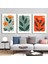 Matisse - Boho - Art Deco - Soyut - Doğa ( 3 Lü Çerçevesiz ) Poster - Afiş - Tablo KR2C00122/ 1