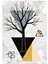 Matisse - Boho - Art Deco - Soyut - Doğa ( 3 Lü Çerçevesiz ) Poster - Afiş - Tablo KR2C00277/ 4
