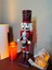 Kurşun Asker 50 cm Özel Ahşap Kırmızı Fındıkkıran Nutcracker Yılbaşı Figürü 1