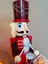 Kurşun Asker 50 cm Özel Ahşap Kırmızı Fındıkkıran Nutcracker Yılbaşı Figürü 5