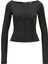 Kadın Uzun Kollu Crop Top - Sigga 1