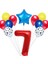 Kırmızı Rakamlı Balon Set 1