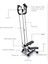 Pb-35 Dikey Model Stepper Egzersiz Aleti Bantlı Adım Bandı Step Hava Tırmanıcısı Direnç Bandı ve LCD Ekranlı Adım Spor Egzersiz Makinesi 3