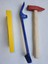 Laminant Parke Usta Seti Kestamid Döşeme Takozu 2,5 cm x 17 cm - Çekiç 500 Gr ve Çektirme Demiri 3 x 32 cm 3