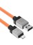 Coolplay Hızlı Şarj Kablosu USB Lightning 2.4A 1 Metre Turuncu 2