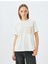 Bisiklet Yaka Etnik Aplike Cep Detaylı Kısa Kollu T-Shirt 3