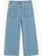 Kot Pantolon Geniş Paça Cepli Pamuklu - Wide Leg Jean 2