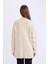 Regular Fit Bisiklet Yaka Saç Örgü Desenli Triko Kazak Tunik B4284AX24WN 5