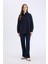 Relax Fit Basic Düz Gabardin Uzun Kollu Gömlek Tunik A6474AX24WN 2