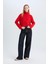 Oversize Geniş Kalıp Balıkçı Yaka Triko Kazak L0986AZ24CW 2