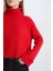 Oversize Geniş Kalıp Balıkçı Yaka Triko Kazak L0986AZ24CW 4