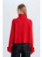 Oversize Geniş Kalıp Balıkçı Yaka Triko Kazak L0986AZ24CW 5