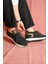 Leonidas Model Deri Triko Erkek Siyah Sneaker 4