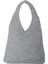 Gri Triko Omuz Çantası 2