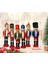 13CM Nutcracker Ahşap Asker Fındıkkıran, Fındıkkıran Asker Şekilli Kukla Noel Ahşap Dekoru Festival Noel Dekoru Yılbaşı 2