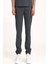 Tek Alt Jogger Likralı Unisex Cerrahi Pantolon Füme 1