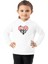Çocuk Sweatshirt Hoodie 3 Iplik Nakış Kalın Pamuklu Kapüşonlu 1
