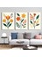 Matisse - Boho - Art Deco - Soyut - Doğa ( 3 Lü Çerçevesiz ) Poster - Afiş - Tablo KR2C00109/ 1