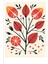 Matisse - Boho - Art Deco - Soyut - Doğa ( 3 Lü Çerçevesiz ) Poster - Afiş - Tablo KR2C00110/ 2