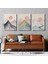 Matisse - Boho - Art Deco - Soyut - Doğa ( 3 Lü Çerçevesiz ) Poster - Afiş - Tablo KR2C00861/ 1